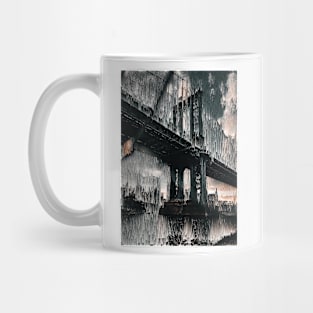 Manhattan Bridge in New York City Mug